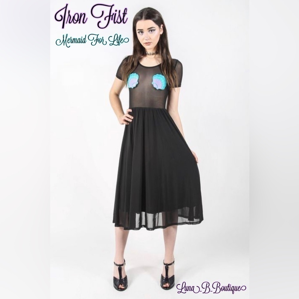 ⚡️🆕🧜‍♀️NWT Iron Fist “Mermaid for Life” Dress⚡️
